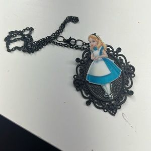 Alice in wonderland necklace